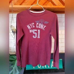 Urban Pipeline Thermal Shirt NYC logo Size M